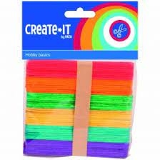 CREATE-IT STOKJES 50 STUKS ()